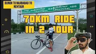70 Km Ride on NH 34 | Bijnor to Najibabad to Nehtaur | Cycling Vlog #cycling #cyclinglife #travel