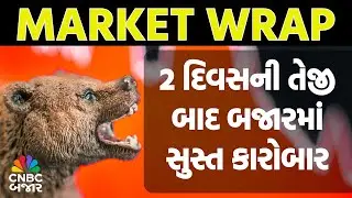 Market Wrap | 2 દિવસની તેજી બાદ બજારમાં સુસ્ત કારોબાર | Business News l Stocks l News | Share Market