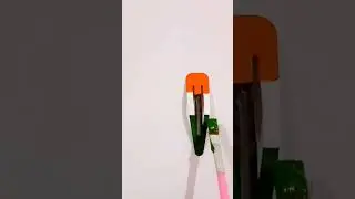 tricolour hair pin craft with the help of color #craft #tricolor #short