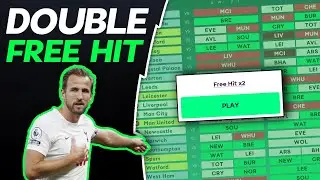 FPL DOUBLE Free Hit: Double Gameweek Strategy | DGW21 & DGW22 | Fantasy Premier League Tips 2021/22