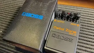 Unboxing Metal Zone Boss Pedal| #metalzone #unboxing #bosspedal #guitargear #pedalguitar #notalking