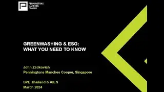 SPE Thailand Monthly Technical Meeting - Mar 2024