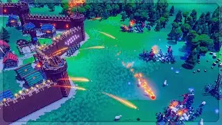 I DEFEND My Castle Fort With The ULTIMATE DEFENSE in Becastled