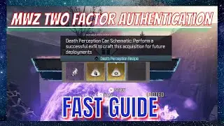 MWZ How to complete *TWO FACTOR AUTHENTICATION* Act 3, Tier 1 Mission!!