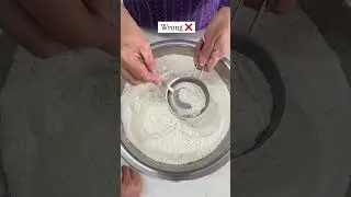 ПРЕКРАТИТЕ ПЕРЕМЕРЯТЬ МУКУ | ПРОСТОЙ СОВЕТ ПО ВЫПЕЧКЕ, КОТОРЫЙ РАБОТАЕТ #советыповыпечке #мука #п...