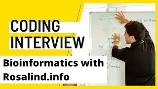 Coding Interview Questions - Bioinformatics Rosalind.info - Finding a motif in DNA (Episode 18)