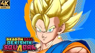 Dragon Ball Gekishin Squadra - Super Vegito All Supers, Skins, Intros & Emotes (4K 60FPS)