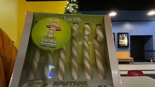 Shiitake Mushroom Candy Canes