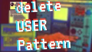delete a USER Pattern MC909