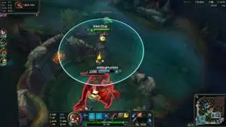 [24-2-2017] Corki vs Cassiopeia mid lane !!
