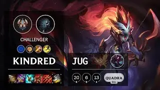 Kindred Jungle vs Kha'Zix - EUW Challenger Patch 10.11