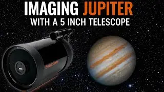 Imaging Jupiter with a 5 inch Celestron SCT and sharpcap planetary livestacking