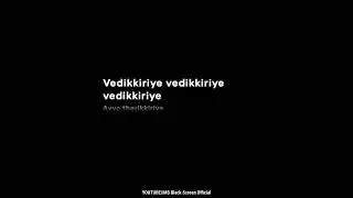 Arakkiye un azhagile whatsapp status black screen