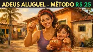 Como uma M&Atilde;E SOLTEIRA usou o M&eacute;todo dos R$25, QUITOU AS D&Iacute;VIDAS e COMPROU SUA CASA PR&Oacute;PRIA