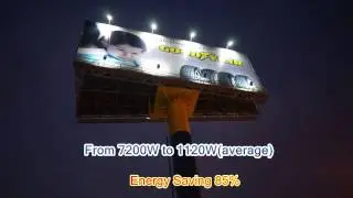Billboard lighting control