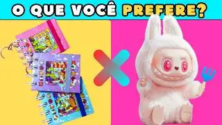 💖 Monte Seu MUNDO PERFEITO 🌈 com LABUBU ou BOBBIE GOODS! | Jogo das Escolhas 🧸
