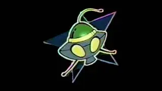 TV UFO on electronic island