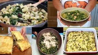 Raccolta 4 Ricette di verdure,pasta e pizza Economiche