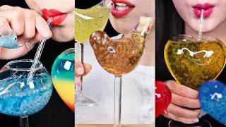 ASMR DRINKS🧃MUKBANG COMPILATION ||ONLY BITES ||NO TALKING