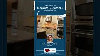 See Main Line, PA Homes For Sale $1,000,000 To Under $2,000,000