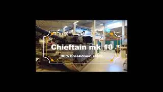MBT Chieftain mk 10. Leyland L-60, the worst tank engine in militaryhistory?