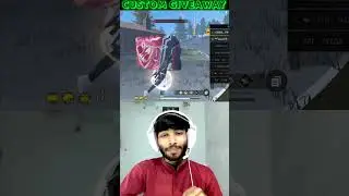 Custom tournament Giveaway🎯🤯 | Daily Giveaway🔥 | JIDIYA GAMING LIVE | #freefire