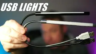 Mudder USB LED Lights - Perfect, reading, keyboard, or workbench lights!