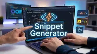 Snippet Generator in VS Code | Create Custom Code Snippets Fast & Boost Productivity 🚀