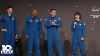 NASA names astronauts for around-the-moon venture