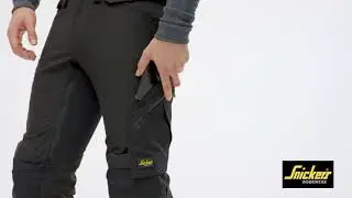 Snickers Workwear - 6972 FlexiWork, Arbeidsbukse+ med avtakbare hylsterlommer