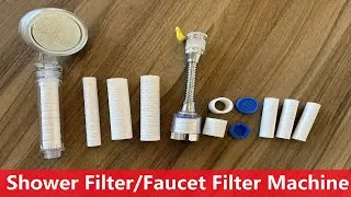 Shower Filter and Faucet Filter Machine/PP Melt Blown Filter Machine/ Show Filter Price