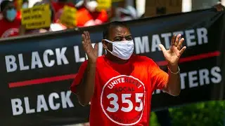 National Strike for Black Lives protest takes place in Miami Beach