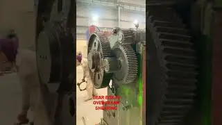 OVERCRANK SHEARING GEAR BOX , Shearing , Cutter #shorts #short #viral #cutter #shearing #technology