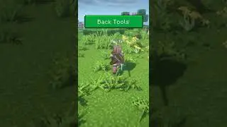 Minecraft Back Tools Mod