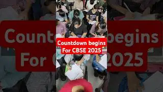Countdown begins|CBSE 2025 Boards|100 Days to Go|#cbse #exam#boards2025#viralvideo#padhle#yt#shorts