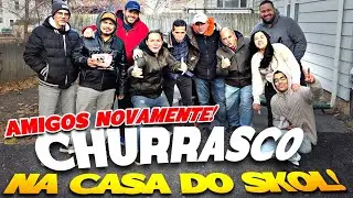 CASA do TIAGO SKOL, CHURRASCO de THANKSGIVIN!