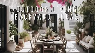 Backyard Ideas Oasis Outdoor Living for Small and Big Spaces!! #backyards