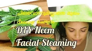 Cleanup face |Diy Neem Facial Steaming | Style with aby