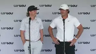 Cam Smith & Brooks Koepka &middot; Press Conference &middot; 2023 LIV Golf Chicago