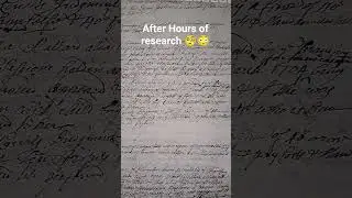Wildes Research Update #2 #coloniallife #research #study #story