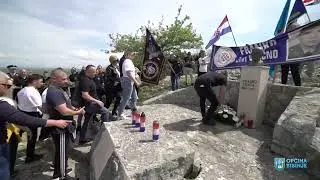 Tradicionalno obilježavanje godišnjice smrti Franka Lisice brdu Štikovača u Polači