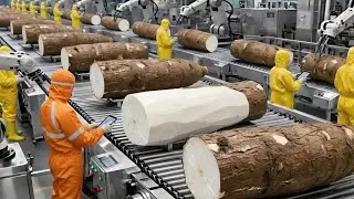 Inside a Giant Cassava Flour Processing Facility | Modern Industrial Process
