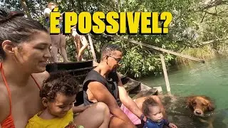 Viajando com DOIS BEBÊS para BONITO.