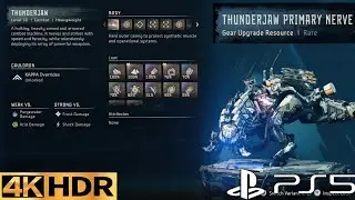 Thunderjaw Primary Nerve Horizon Forbidden West Thunderjaw Primary Nerve Location PS5 HFW Patch 1.08