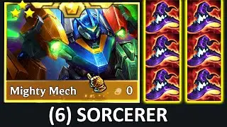 WIZARD-MECH Max AP ⭐⭐⭐ 6 Sorcerer + 6 Rabadon