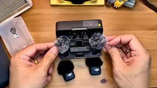 Dji mini mic unboxing asmr.anson