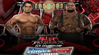 WWE CM Punk vs Big Daddy V ECW Championship No Mercy 2007 | SmackDown vs Raw 2009 PCSX2