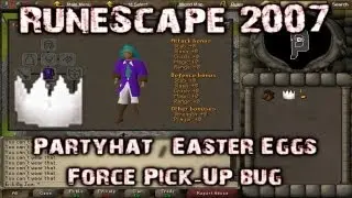[RS07] The April Fools Partyhat -﻿ How to pick it up - RuneScape Glitch Tutorial