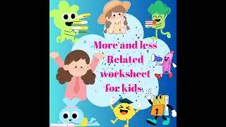 More and less  concept/ worksheet for kids/ math / more and less related worksheet /with pictures