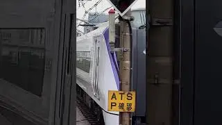 Limited Express Azusa Train Arriving at Tokyo Station